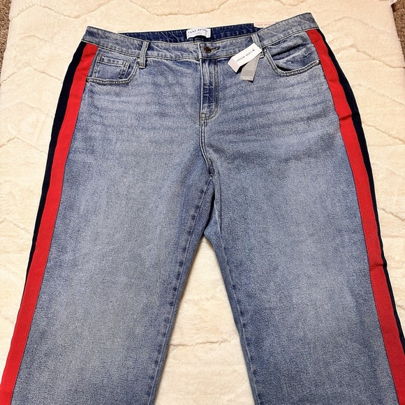 Layne Bryant Signature Fit Relaxed Straight Jean With Side Stripe Size 20 NWT - Picture 4 of 16